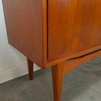 Vintage Teak Fineer Dressoir Met Lades thumbnail 17