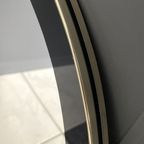 Round Mirror With Black Decoration 1960S thumbnail 6