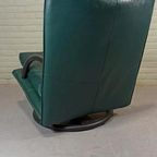 Vintage Rolf Benz Leren Swivel Fauteuil, Torino Bmp thumbnail 9