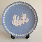 Blue Jasperware, Apollo Eleven Man On The Moon, Wedgwood Plate thumbnail 5