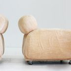 Set Vintage Italiaanse Fauteuils Jaren 70 thumbnail 9