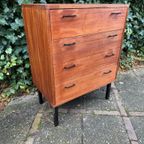 Vintage Mid Century Simpla Lux Ladenkast Kastje Dressoir thumbnail 4