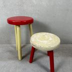 Vintage Set Plantentafeltjes/krukjes thumbnail 2