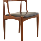 Set Van 6 Johannes Andersen Voor Uldum Stoelen Vintage Eetkamerstoelen thumbnail 7