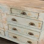 - Prachtige Brocante Vintage Ladenkast - thumbnail 2