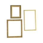 Set Van 3 Vintage Gouden Lijsten Kaders Klassieke Stijl thumbnail 2