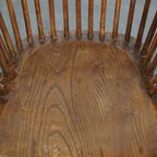Leuke En Tijdloze Set Van 4 Antieke Engelse Windsor Stickback Chairs Uit De 19e thumbnail 7