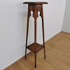 Vintage Bijzettafeltje Plantentafeltje Tafeltje Tafel Pied De Stalle 802 thumbnail 10