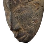 Vintage Houten Masker Afrika Ceremonieel Tribale Kunst Congo 38Cm thumbnail 4