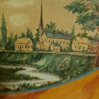 Franse Kunstwerken Met Postzegels Eind 19E Eeuw thumbnail 2