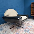 Vintage Deens Design Draaifauteuil, <<<brand>>>, Midcentury Design thumbnail 9