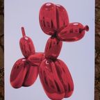 Jeff Koons "Red Dog"    |    Poster thumbnail 2