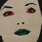 Popart Vrouwelijk Portret, Circa 1970 thumbnail 7