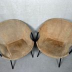 2x Vintage Ballonstoelen – Lusch Erzeugnis – 1960’s thumbnail 16