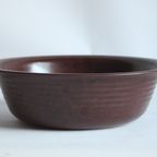 Ribbed Bakelite Bowl By Btki Gent, Belgium 1930S thumbnail 10