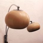 Vintage Dijkstra Mushroom Dubbele Booglamp | '70 thumbnail 9