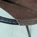 Fauteuil Jaren 50 – Leer – Balloon Chair -(mf44) thumbnail 8