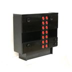 Vintage Zwarte Brutalist Barkast / Dressoir De Coene Stijl thumbnail 7