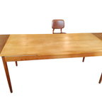 Vintage, Jaren '60 Uitschuifbare Eettafel thumbnail 6