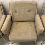 Vintage Mid-century Fauteuils (4 Stuks) – Deauville – Artifort – Gispen Stijl thumbnail 13
