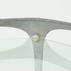 Italian Cast Aluminium Cube Bar Trolley By Lorenzo Burchiellaro 1970S thumbnail 9