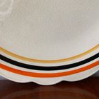Prachtige Vintage Barker Bros Ltd Tudor Ware Rond Bord! | Kerst thumbnail 3