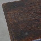 Zeer Mooie En Originele 16E Eeuwse Engelse Eikenhouten Joint Stool/Kruk Met Een Prachtig Patina thumbnail 8