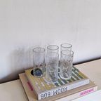 5X Cracked Glass Longdrinkglazen thumbnail 5