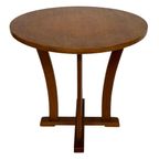 Art Deco Bijzettafel Eiken Jaren 50 Design Minimalisch thumbnail 11