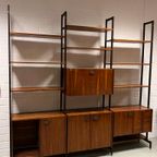 Modulaire Staande Kast In Notenfineer 68954 thumbnail 3