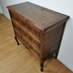 Vintage Queen Ann Ladekastje, Commode Dressoir Ladekast Badkamermeubel 106 thumbnail 8