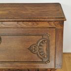 Brocante Vintage Secretaire Ladekast Landelijk Bureau Buro 1 thumbnail 15