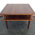 Salontafel Van Mahoniehout Vintage thumbnail 8