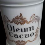 Limoges "oleum Cacao" Voorraadpot. thumbnail 5