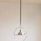 Silver Saturn Ceiling Lamp, Space Age 1970S thumbnail 9