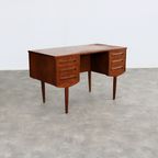 Vintage Bureau | Desk | Jaren 60 | J. Svenstrup | Deens thumbnail 11
