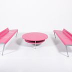 Set Of 2 Sculptural ‘Ballet’ Benches And Coffee Table By Marco Evaristti thumbnail 3