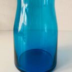 Iittala Blauw Glazen Waterkan / Vaas Essence thumbnail 5