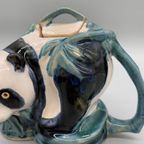 Vintage Chinees Aardewerk Theeservies Panda 5 Delig thumbnail 2