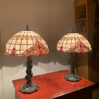 Tiffany Style Baroc Tafellampen thumbnail 3