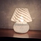 Murano Swirl Mushroom Lamp thumbnail 12