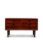Deens Design Palissander Lage Ladekast Gemaakt Door Brouer Mobelfabrik, 1960S thumbnail 2