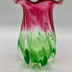 Vintage Murano Watermelon Teleflora Vaas thumbnail 5