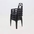 Set Of 4 Boston Chairs By Pierre Paulin For Henry Massonnet France 1980S thumbnail 13