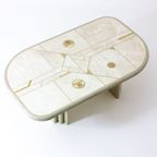 Detailed Travertine Coffee Table thumbnail 2