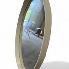 Vintage Ovalen Spiegel – Minimalistisch Design - Space Age thumbnail 7