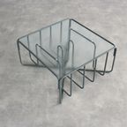 Vintage Salontafel | Tafel | Glas | Jaren 70 thumbnail 9