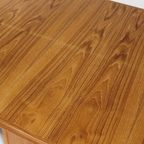 Vintage Danish Large Oval Extendable Dining Table Xl 1960s thumbnail 8