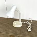 Witte Bureaulamp Vintage Seventies thumbnail 3