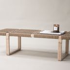 Eetkamerbank Tryde - 140 X 36 Cm - Licht Eiken thumbnail 2